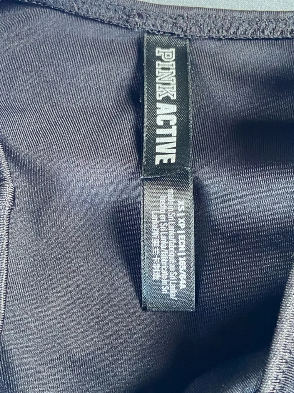 NWOT PINK Victoria's Secret Black High-Rise Bikini Bottom